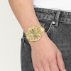Thumbnail Image 3 of HUGO #EXPOSE Men's Gold Tone Bracelet Watch