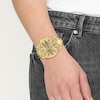 Thumbnail Image 4 of HUGO #EXPOSE Men's Gold Tone Bracelet Watch