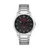 Thumbnail Image 1 of HUGO #FIRST Men's Black Dial Stainless Steel Bracelet Watch