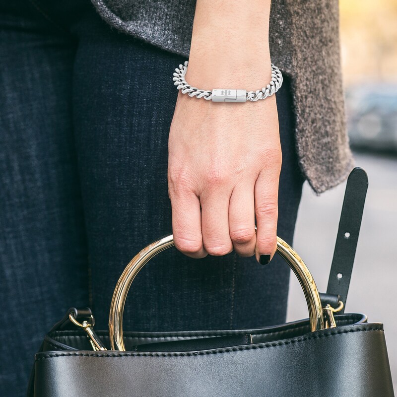 Main Image 3 of Tommy Hilfiger Stainless Steel Chunky Chain Bracelet