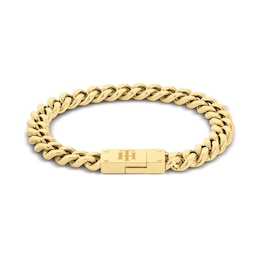 Tommy Hilfiger Yellow Gold Tone Chunky Chain Bracelet