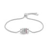 Thumbnail Image 0 of Tommy Hilfiger Stainless Steel Snake Chain Crystal Bracelet