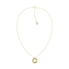 Thumbnail Image 1 of Tommy Hilfiger Yellow Gold Tone Circle Pendant