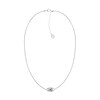 Thumbnail Image 1 of Tommy Hilfiger Stainless Steel Snake Chain Crystal Necklace