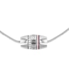 Thumbnail Image 1 of Tommy Hilfiger Stainless Steel Snake Chain Crystal Necklace
