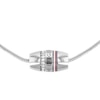 Thumbnail Image 2 of Tommy Hilfiger Stainless Steel Snake Chain Crystal Necklace
