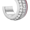 Thumbnail Image 2 of Tommy Hilfiger Stainless Steel Crystal Hoop Earrings