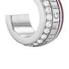 Thumbnail Image 1 of Tommy Hilfiger Stainless Steel Crystal Hoop Earrings