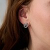 Thumbnail Image 3 of Olivia Burton Classic Interlink Sterling Silver Stud Earrings