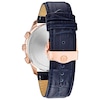 Thumbnail Image 1 of Bulova Men's Classic Wilton Blue Leather Strap Watch