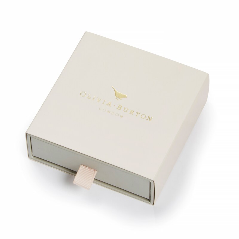 Olivia Burton Rainbow Claw Rose Gold Tone Stud Earrings