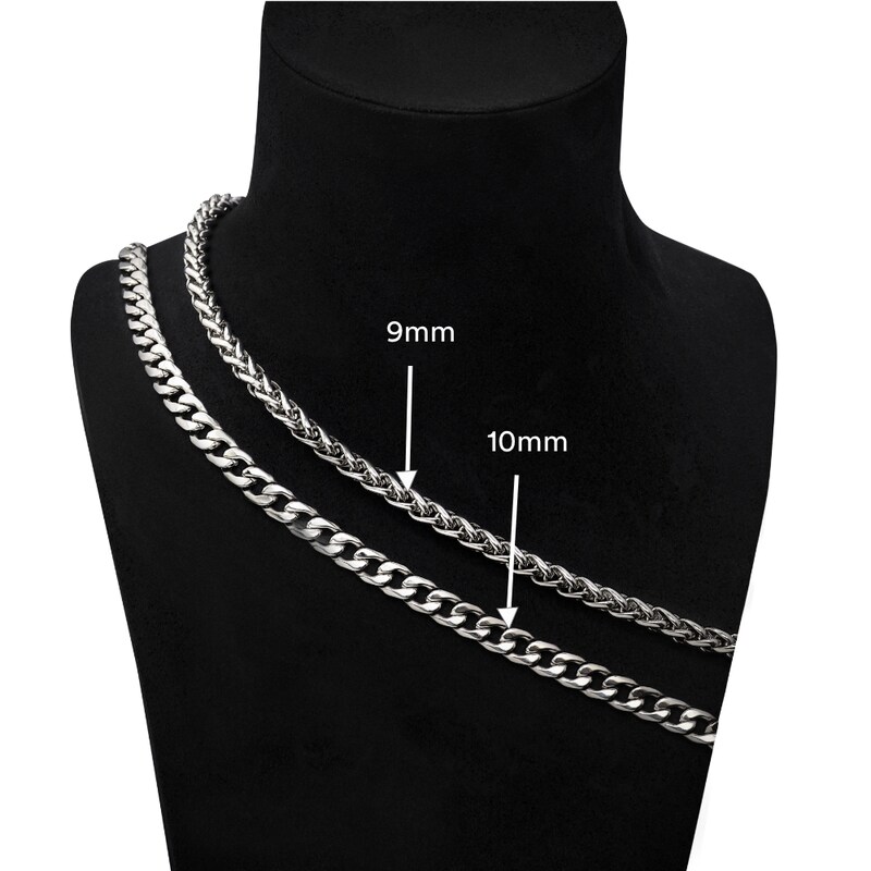 Main Image 3 of 9ct Yellow Gold 22&quot; Curb Chain