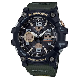 G-Shock GWG-100-1A3ER Men's Mudmaster Shock Resistant Green Resin Strap Watch