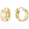 Thumbnail Image 0 of 9ct Yellow Gold 10mm Hoop Wide Earrings