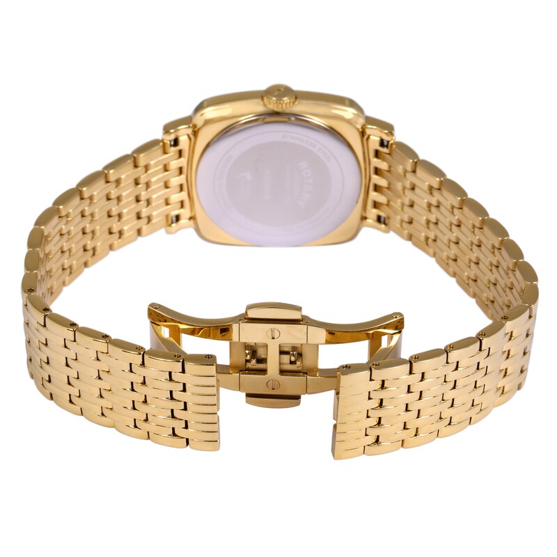 Main Image 3 of Rotary Men's Windsor Gold-Plated Bracelet Watch
