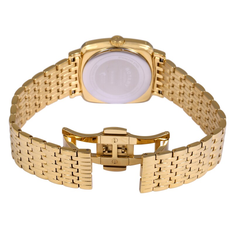 Rotary Men's Windsor Gold-Plated Bracelet Watch