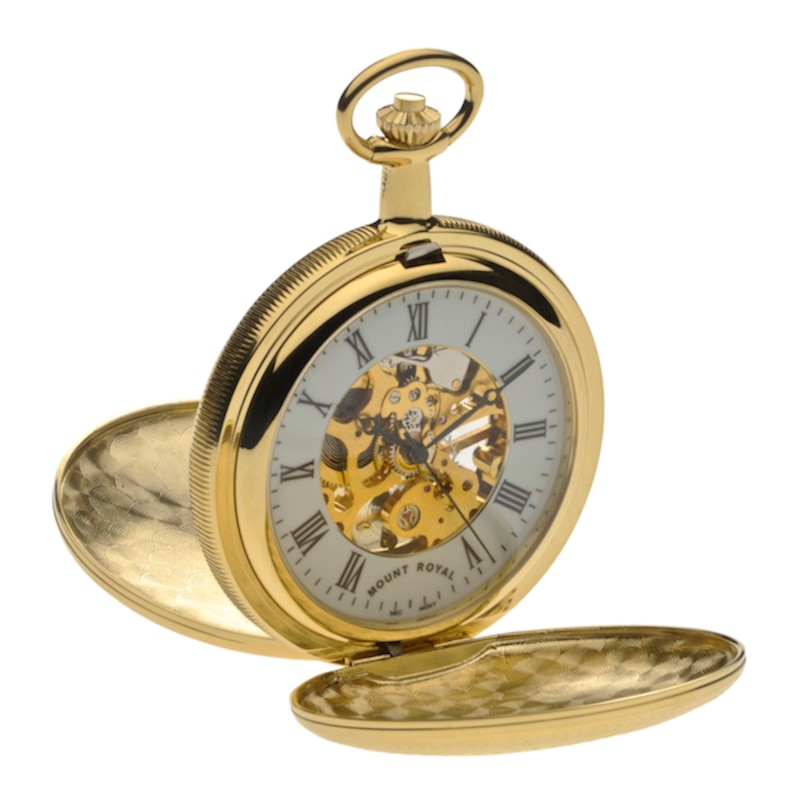 Men's Double Opening Hunter Pocket Watch