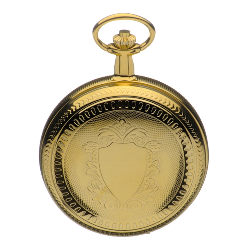 Main Image 2 of Men's Double Opening Hunter Pocket Watch