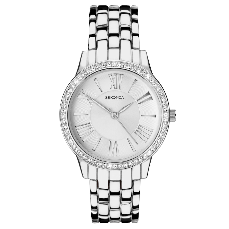 Main Image 1 of Sekonda Charlotte Ladies' Silver Tone Bracelet Watch