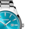 Thumbnail Image 2 of Sekonda Taylor Ladies' Blue Dial Stainless Steel Bracelet Watch
