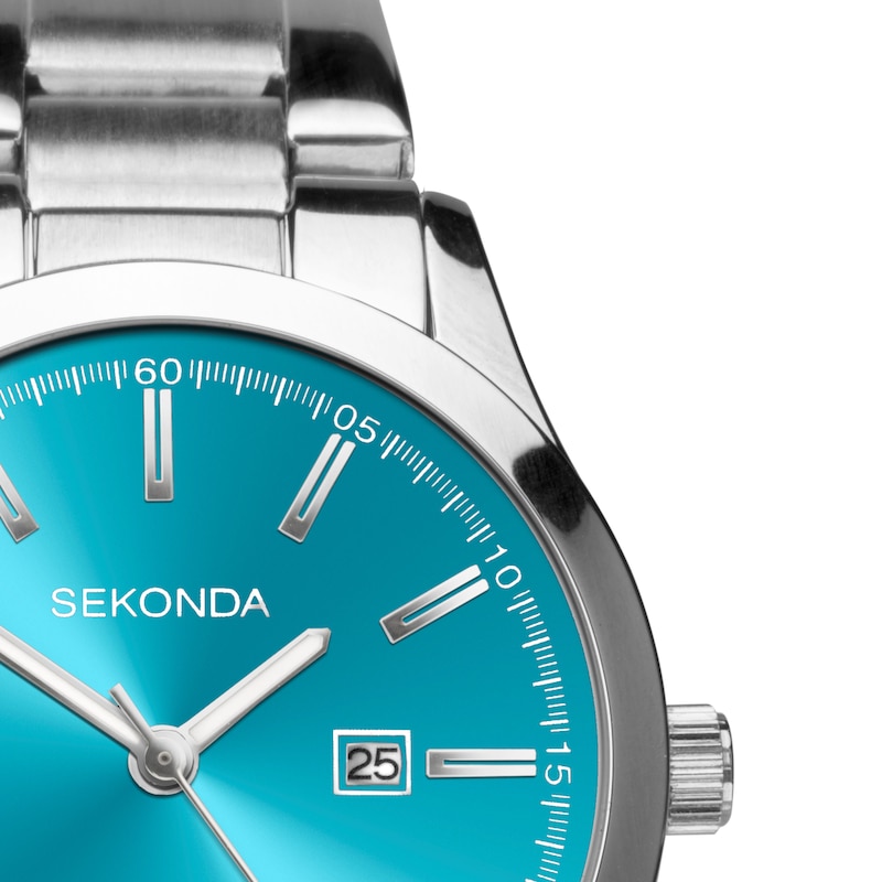 Main Image 2 of Sekonda Taylor Ladies' Blue Dial Stainless Steel Bracelet Watch