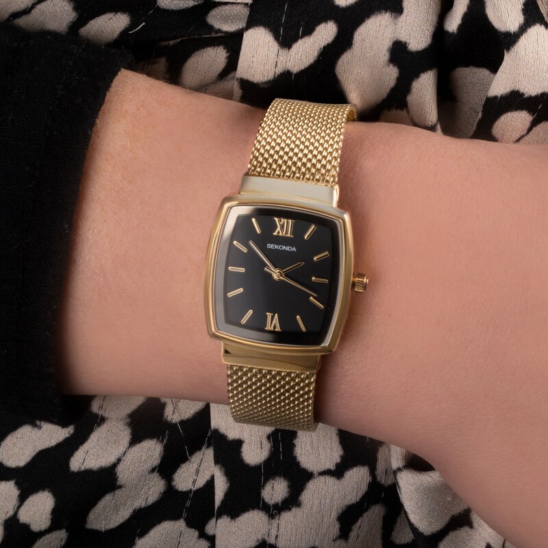 Sekonda Classic Ladies' Stainless Steel Mesh Bracelet Watch