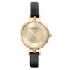 Thumbnail Image 1 of Sekonda Mills Ladies Black Leather Strap Watch