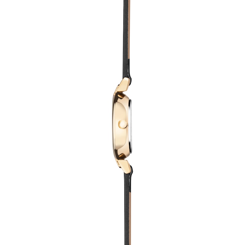 Main Image 3 of Sekonda Mills Ladies Black Leather Strap Watch