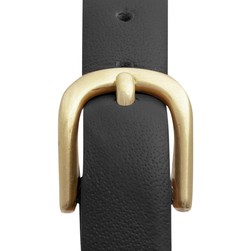 Main Image 6 of Sekonda Mills Ladies Black Leather Strap Watch