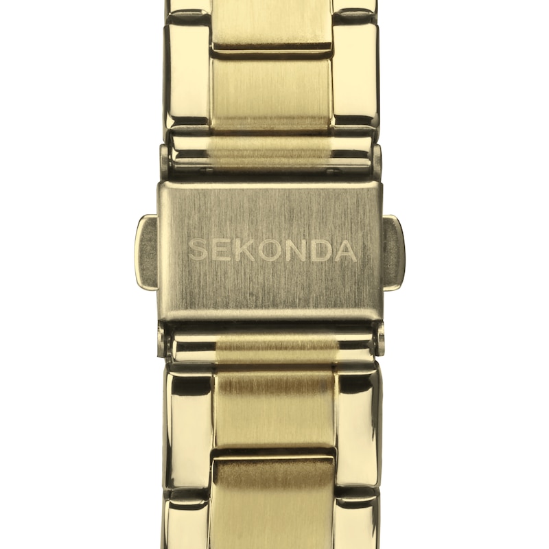 Main Image 5 of Sekonda Taylor Ladies' Gold Dial Gold Tone SS Bracelet Watch