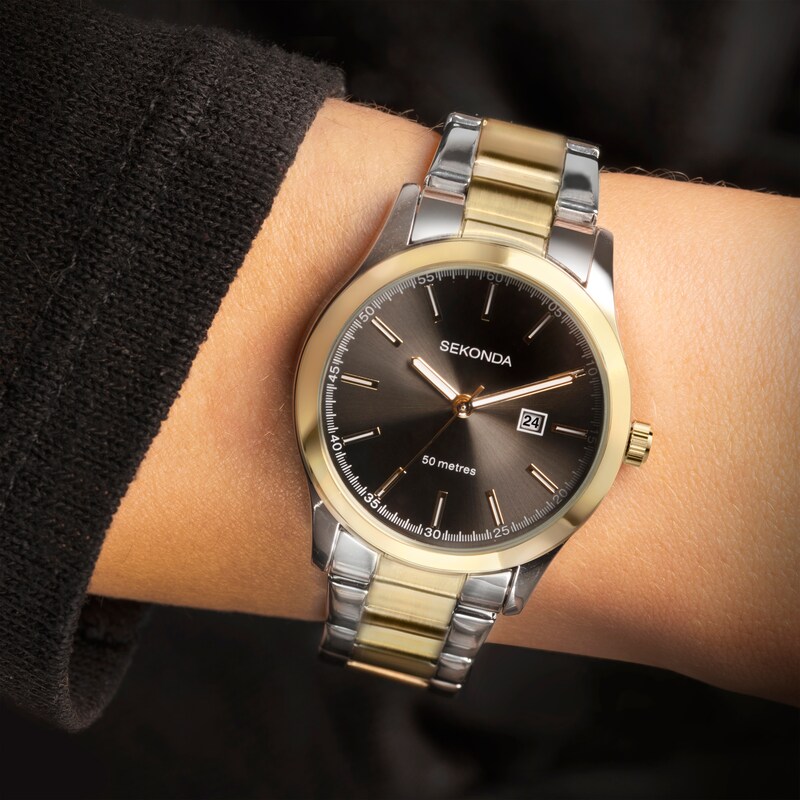 Main Image 6 of Sekonda Taylor Ladies' Two Tone Bracelet Watch
