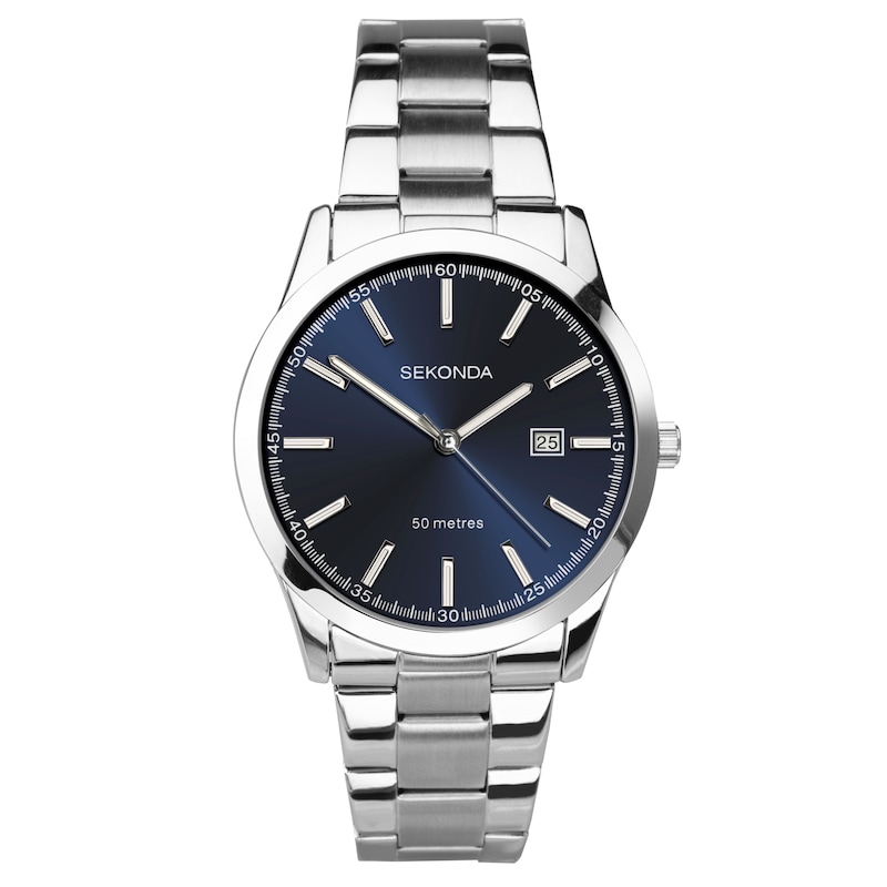 Sekonda Taylor Men's Stainless Steel Bracelet Watch | H.Samuel