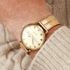 Thumbnail Image 7 of Sekonda 1952 Men's Yellow Gold Tone Bracelet Watch