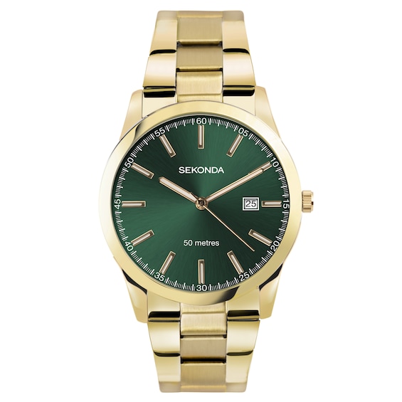 Sekonda Taylor Men's Gold Stainless Steel Bracelet Watch