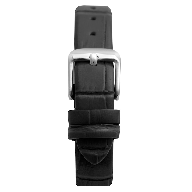 Sekonda 1975 Ladies' Black Leather Strap Watch