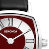 Thumbnail Image 4 of Sekonda 1975 Ladies' Black Leather Strap Watch