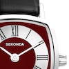 Thumbnail Image 3 of Sekonda 1975 Ladies' Black Leather Strap Watch