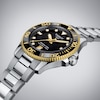 Thumbnail Image 3 of Tissot Seastar 1000 Quartz Black Dial Stainless Steel Bracelet Watch