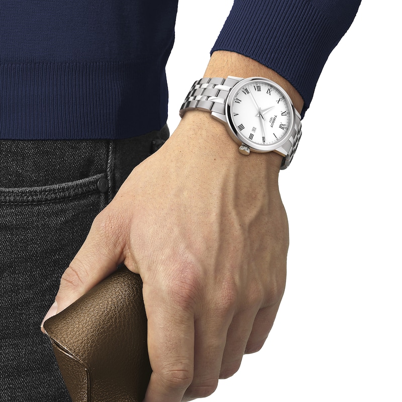Main Image 4 of Tissot Classic Dream Men's Stainless Steel Bracelet Watch