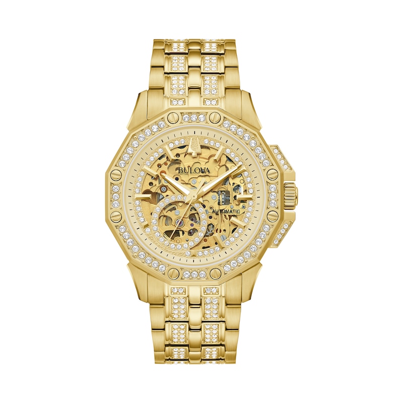 Main Image 1 of Bulova Octava Automatic Men's Gold Tone Bracelet Watch