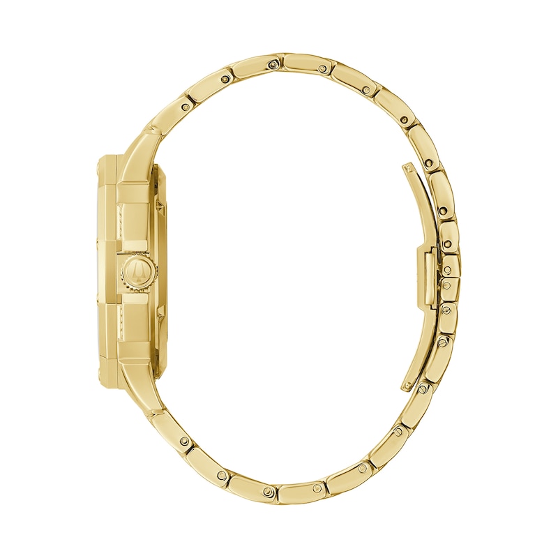 Main Image 3 of Bulova Octava Automatic Men's Gold Tone Bracelet Watch