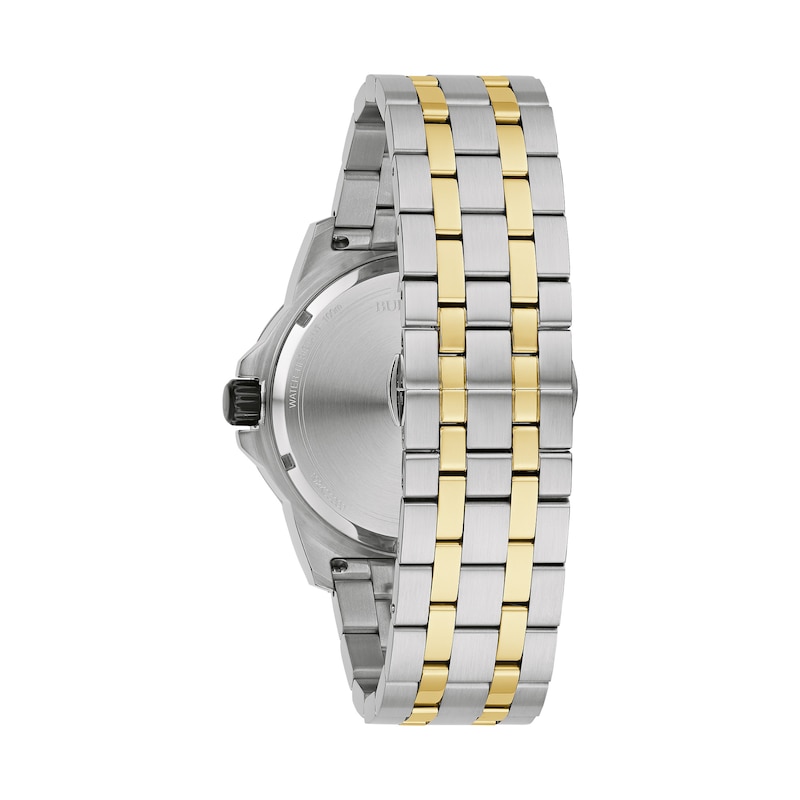 Main Image 3 of Bulova Marine Star Diamond Men's Two-Tone Bracelet Watch