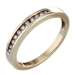 9ct Gold 0.15ct Diamond Eternity Ring