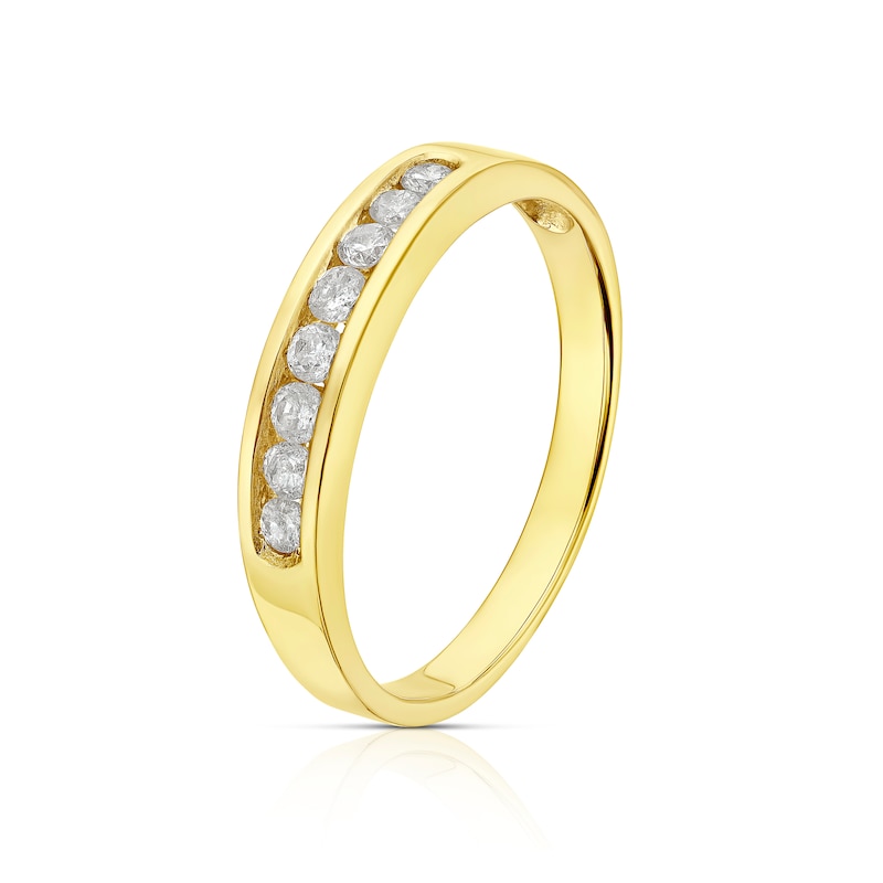 9ct Gold 0.25ct Diamond Eternity Ring