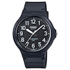 Thumbnail Image 1 of Casio MW-240-1BVEF Men's Black Dial Black Resin Strap Watch