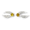 Thumbnail Image 1 of Harry Potter Silver Crystal Golden Snitch Earrings