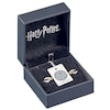 Thumbnail Image 2 of Harry Potter Silver Crystal Golden Snitch Earrings