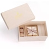 Thumbnail Image 4 of Emmy London 18ct White Gold Aquamarine & 0.10ct Diamond Ring