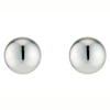 Thumbnail Image 0 of 9ct White Gold 4mm Ball Stud Earrings