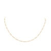 Thumbnail Image 3 of 9ct Yellow Gold 20" Figaro Chain